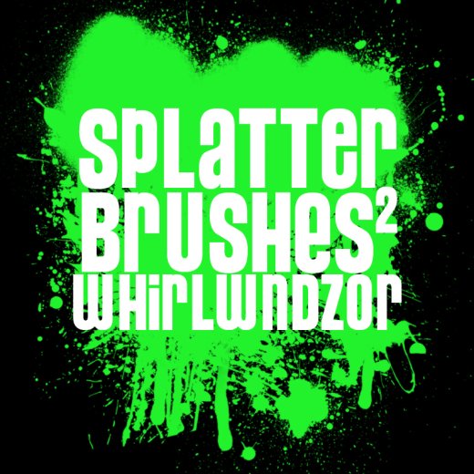 splatter brushes