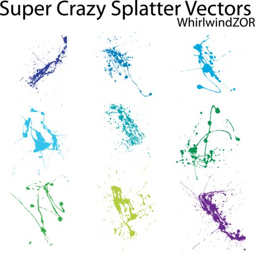splatter vectors